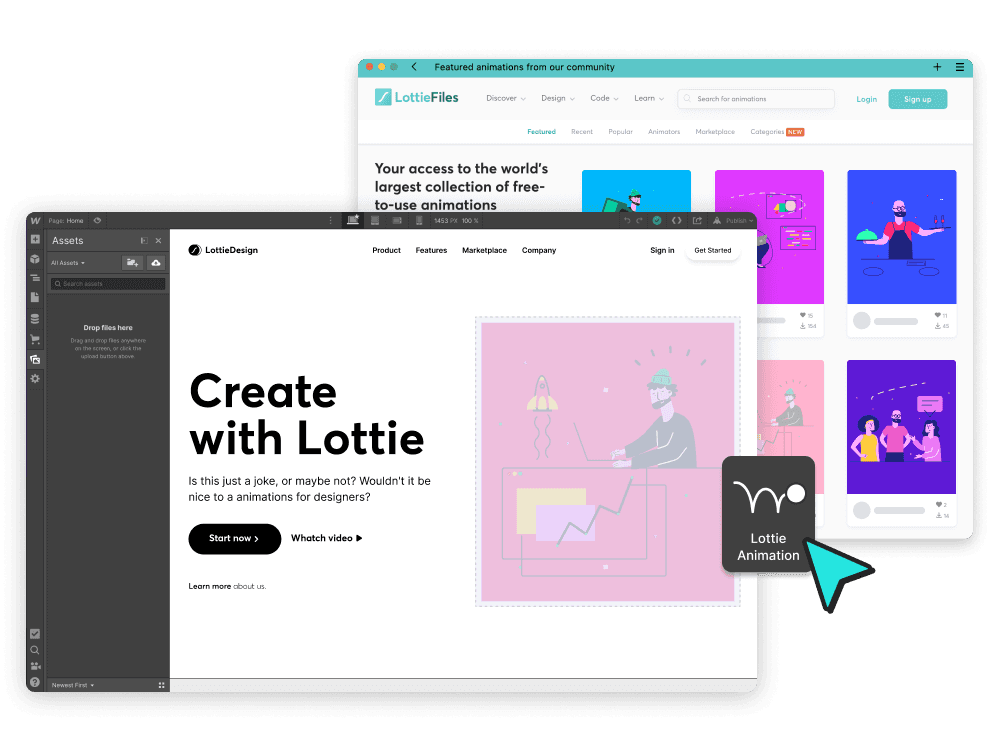 Native Lottie Support